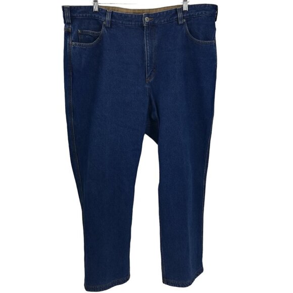 Duluth Trading Company Relaxed Fit Jeans Size 42 x 32 Mens Medium Wash Classic - Picture 1 of 9